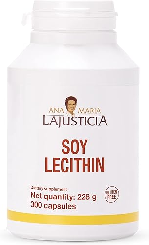 ANA MARIA LAJUSTICIA, Lecitina de Soja 300 cápsulas