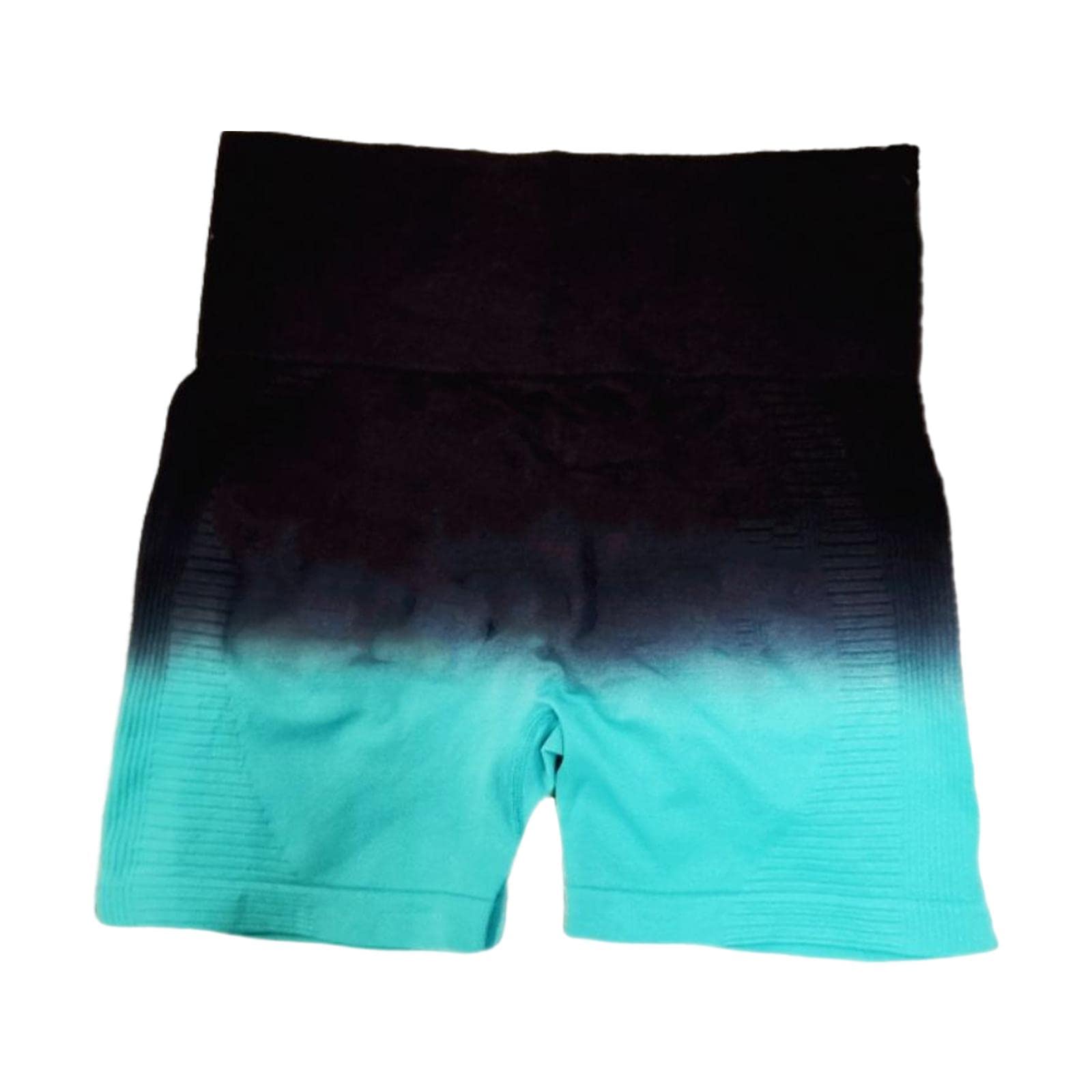 Summer Yoga Shorts Elastic Butt Lifting Underwear Sports Shorts for Training Blue Small-image-45