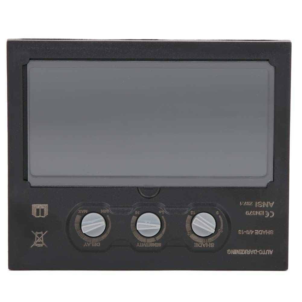 Casque de soudage remplacer la lentille LCD assombrissement automatique masque lunettes