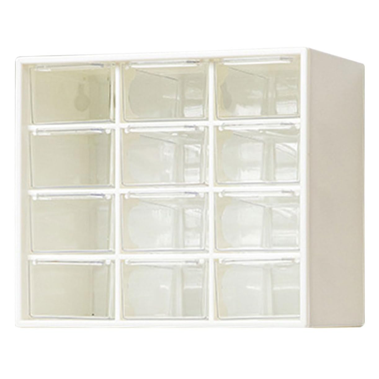 HOMSFOU Organizer per Scrivania Contenitore Portaoggetti in Plastica Organizer per Cosmetici e Cancelleria