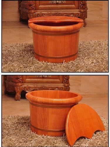 Cubeta de Masaje para Pies de Madera Spa Sauna miniatura 2