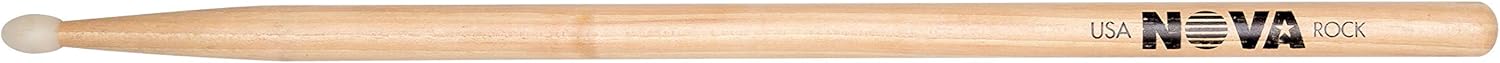 Nova Hickory Drumsticks Nylon Rock