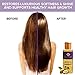 Desert Beauty Argan Oil, 4 oz, Hair Oil Treatment for Dry Damaged Hair, Leave-in Conditioner, Hydrating, Strengthens, Natural, Cruelty Free