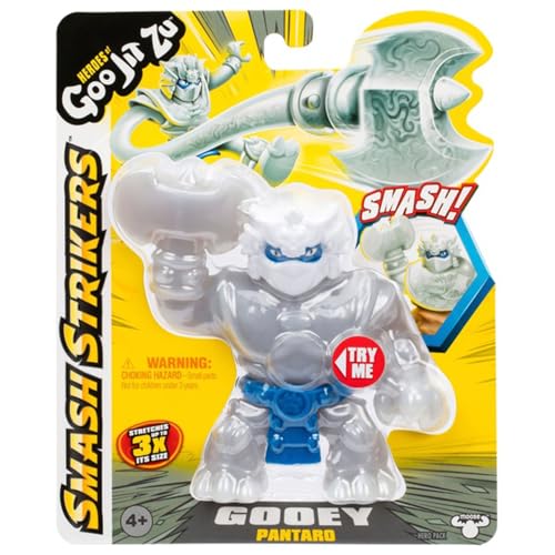 BANDAI CO42794 Heroes de Goo JIT Zu figura de ação, descubra os novos Smash Strikers figura Pantaro, estrutura e alongamento, multicolorido