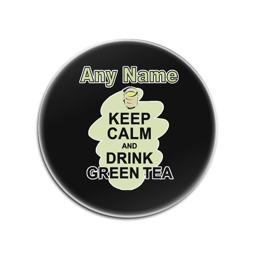 Thé vert en verre dessous de verre Keep Calm idéal pour vos pauses snack et soirées de fête