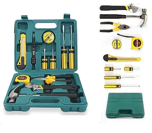 12 in 1 Electrical Repair Home Hand Tool Kit Set With Screwd...