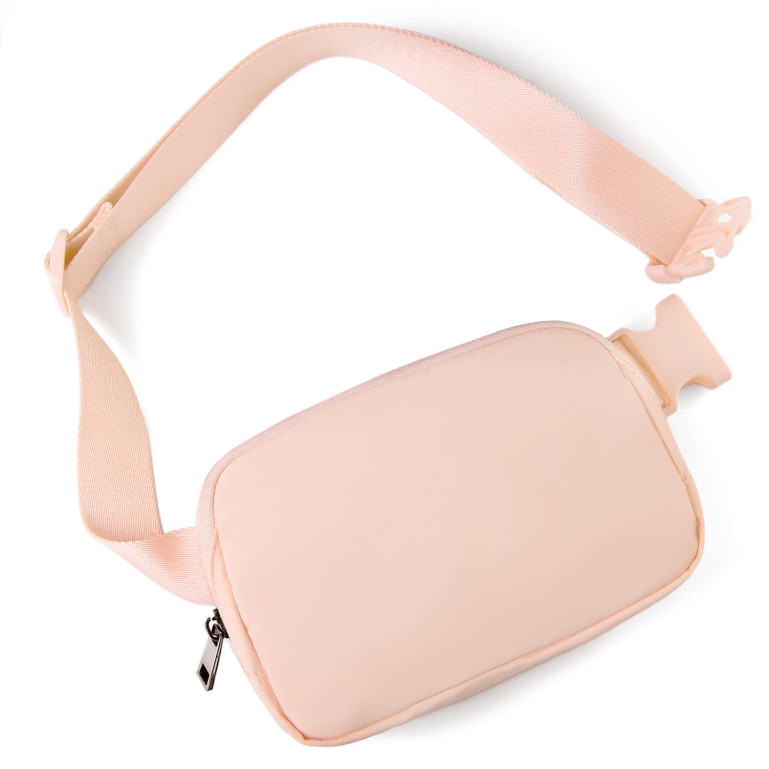 Belt Bag Fanny Pack Crossbody Bags for Women Fashion Waist Packs with Adjustable Strap Gifts for Women Men Teen Girls (Coral Pink)
