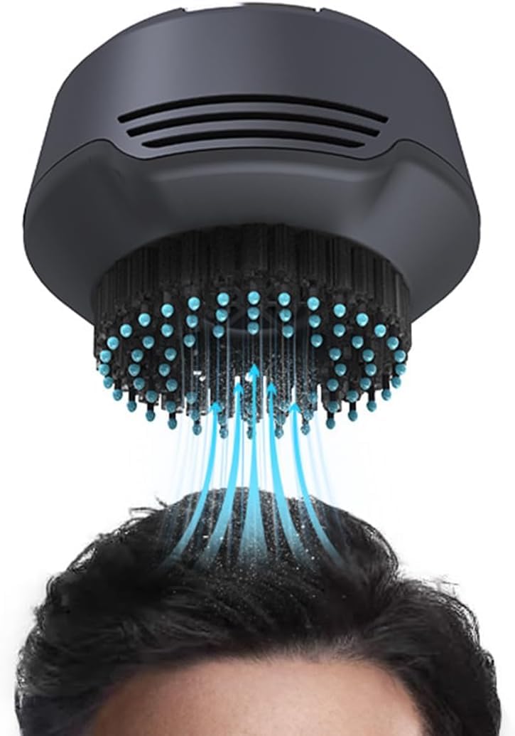 MCHERRYElectric Dandruff Comb Lice Comb Flea Comb, Soft Mane Dandruff Brush for Dandruff Removal, Electric Flea Comb for Kids Cats Dogs