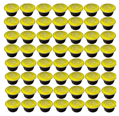 50x NESCAFÉ Dolce Gusto Cappuccino Coffee Pods Only. SOLD LOOSE (No Milk Pods)