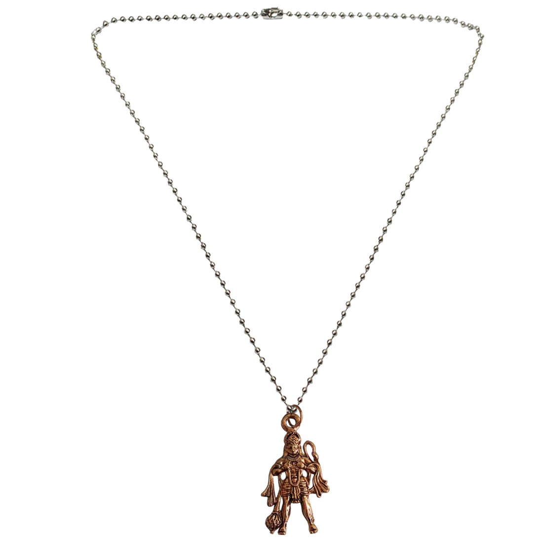 RICH AND FAMOUS Copper Stainless-Steel Hanuman Pendant for Men and Women