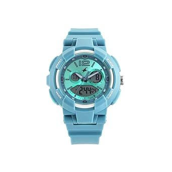 Fastrack Streetline Analog-Digital Blue Dial Womens Watch-68016PP04