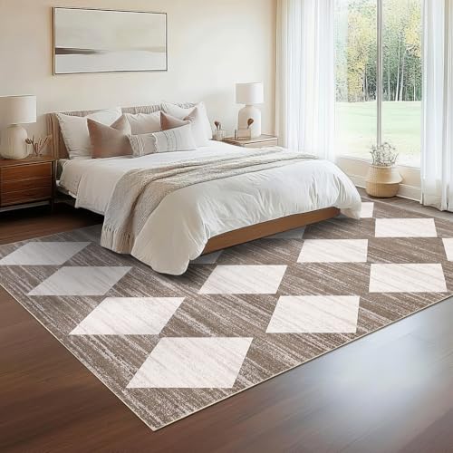 Tapete Lavable Garvee 10x13 Pies Moderno Bajo Pelo miniatura 3