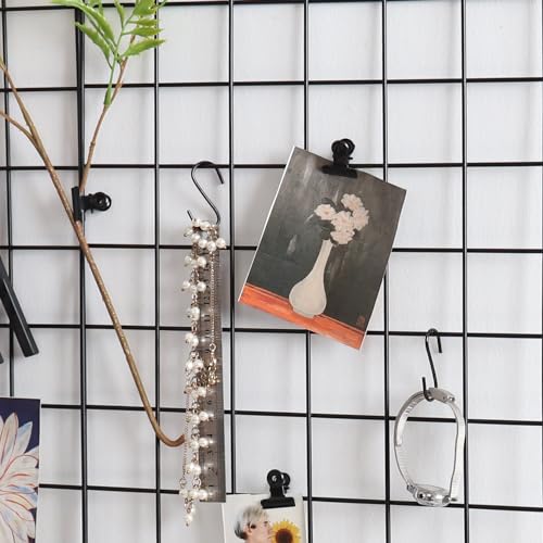 Grilles murales noires en métal compact et polyvalent pour toute la maison - 5