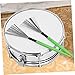 Toyvian 1pair Drum Brush Handle Steel Wire Sticks for Jazz Drums Retractable Design for Volume Control Comfortable Grip for Beginners Youth Bands