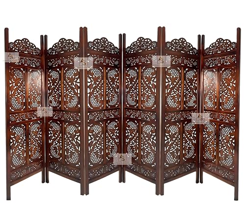 Image of Partition for Living Room,Divider,Partition Wall Divider Screen Separator, Wall Panel Divider for Hall | Bedroom |Office | Puja Room | Restaurant S Design (6- Panels)