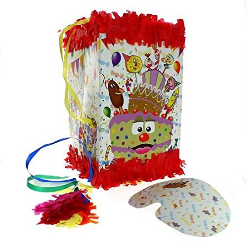 ALMACENESADAN 0458, piñata viñeta Sweet Party 20x30 cm + Antifaz Sweet Party