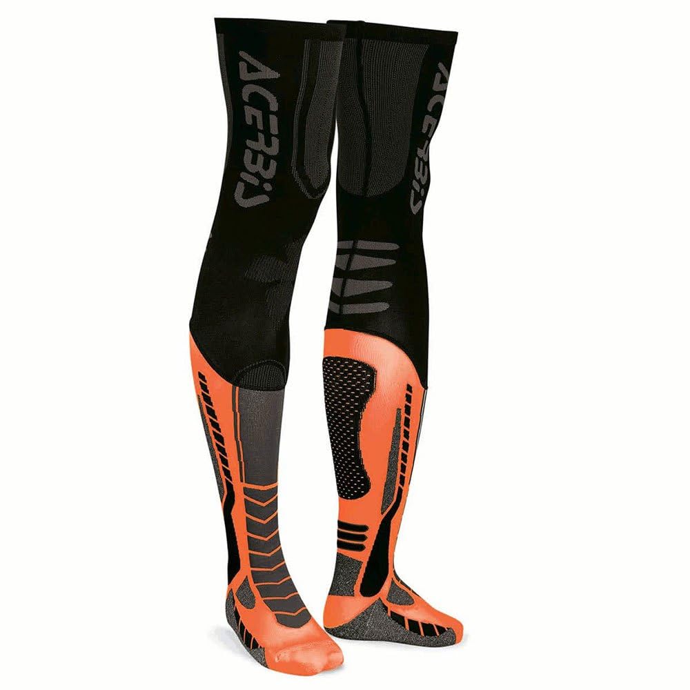 Acerbis CALZA X-LEG PRO NERO/ARANCIO L/XL