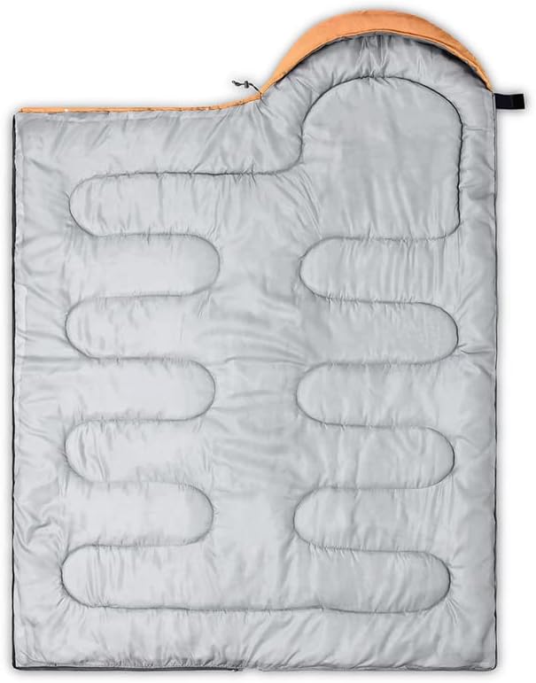 Miniatura 4 de Saco de dormir para adultos y niños, furgoneta de campamento de montaña verde, ligero, cálido, portátil, para interiores y exteriores, impermeable,