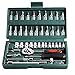 JF-XUAN 46-piece Car Socket Tool Combination Auto Repair Tool Wrench Set Repair Kit Hardware Tools Wrenches