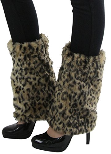 Image of ToBeInStyle Women's Cable Knit Leg Warmers
