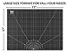 XNM Premium Self Healing Cutting Mat - 18 Inches by 24 inches - A2, 3 Layer Quality PVC Construction - Dual Sided, Imperial and Metric Grid Lines - Perfect for Cutting, Sewing, and Crafts