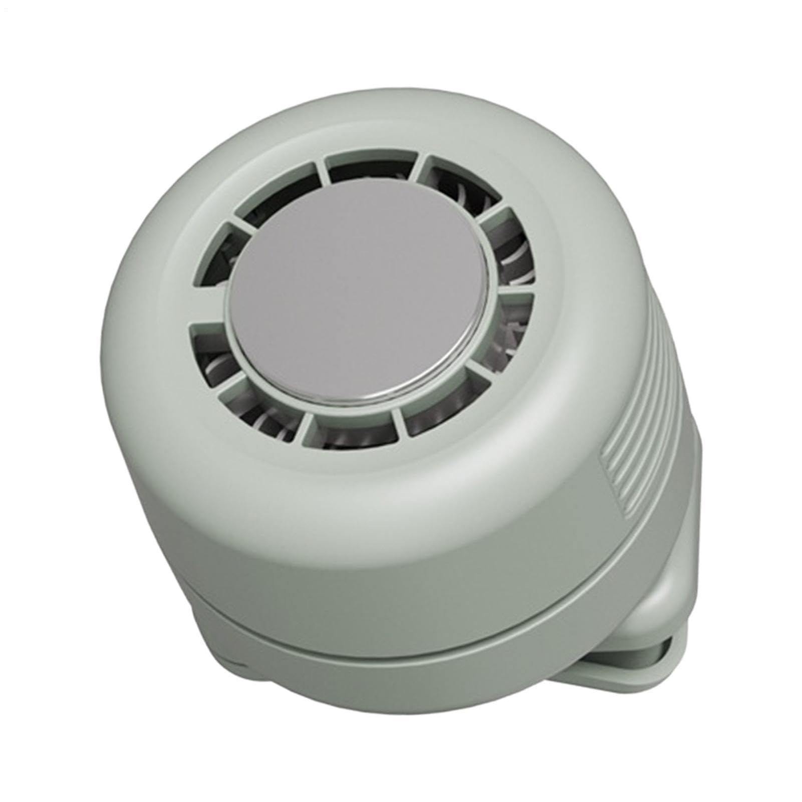 Mini ventilador de clip, portátil, sin aspas y recargable con ajuste de 3 velocidades
