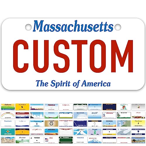 Mini License Plates, Personalized License Plates, Custom for Car, Bikes,