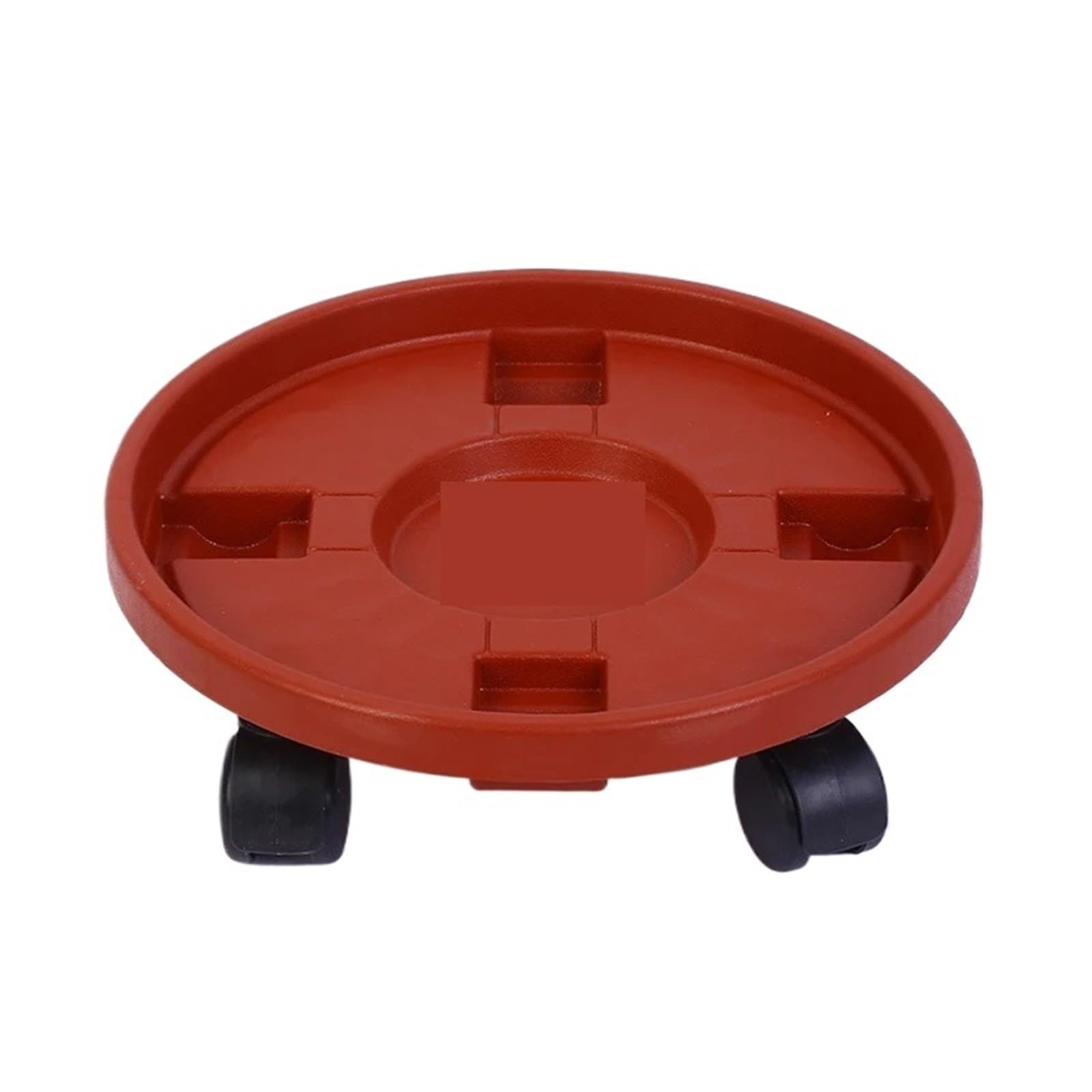 GHHZML Plant Riser Removable Plant Stand Flower Pot Tray With Universal Wheel Heavy Rolling Rack Indoor And Outdoor Balcony(32.5cm)