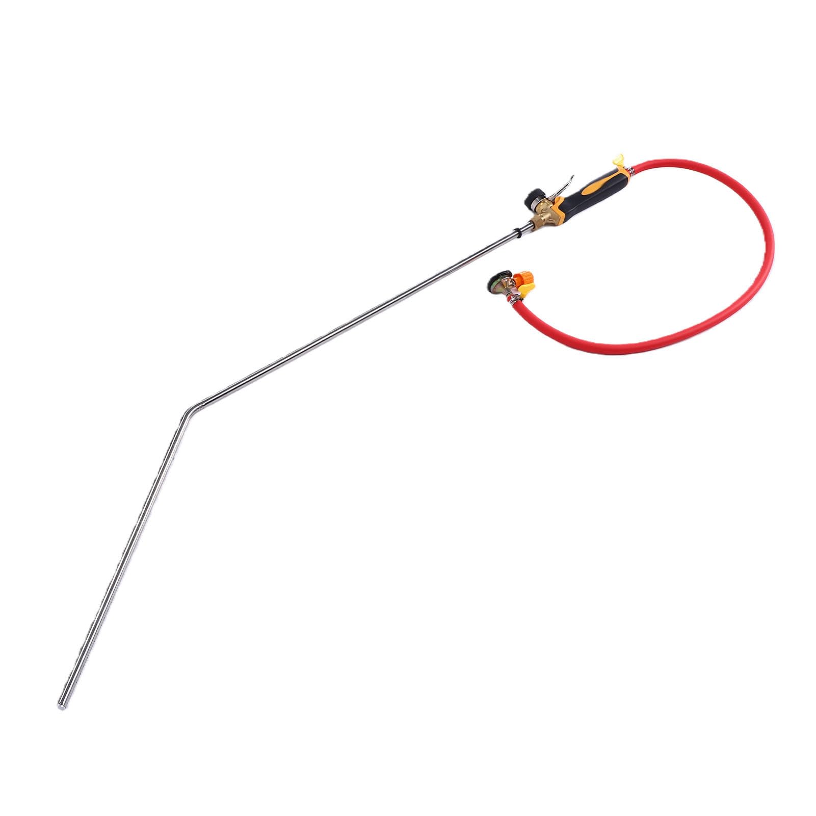 GLOGLOW Artykuły do ​​pielęgnacji Zwierząt Gospodarskich Palnik Gazowy Wygięta Różdżka 96 Cm Rura 8 Mm Uchwyt Silikonowy Ciśnienie 40 Kg dla Gospodarstw Mlecznych Pielęgnacja Wymion Bydła