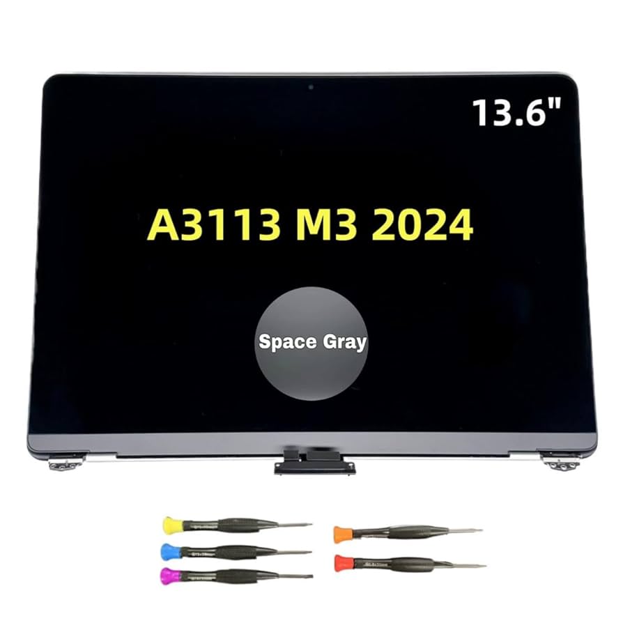 New LCD for MacBook Air Retina 2024 M3 A3113 EMC 8611 MRXP3
