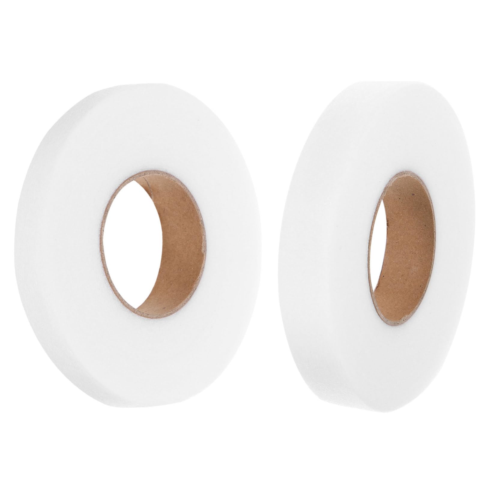 NUOBESTY Lot De 4 Rubans Adhésifs Double Face Pour Vêtements Thermocollants Faciles À Appliquer Pour Couture Broderie Et Décoration 2 Rouleaux X 4