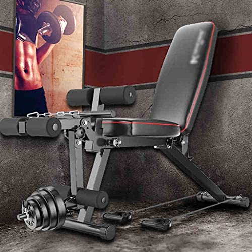 Weight Bench Workout Bench Home Gym Exercises Adjustable Benches Dumbbell Crutches Fitness Crutches Multifunction Bench Press Home Professional Sit Up Equipment Men Exercise Bench - Image 3