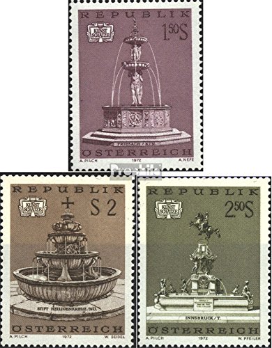 1382-1384 (completa edizione) Prophila Collection Austria 1382-1384 (Completa Edizione) 1972 Tesori (Francobolli per i Collezionisti) Cultura