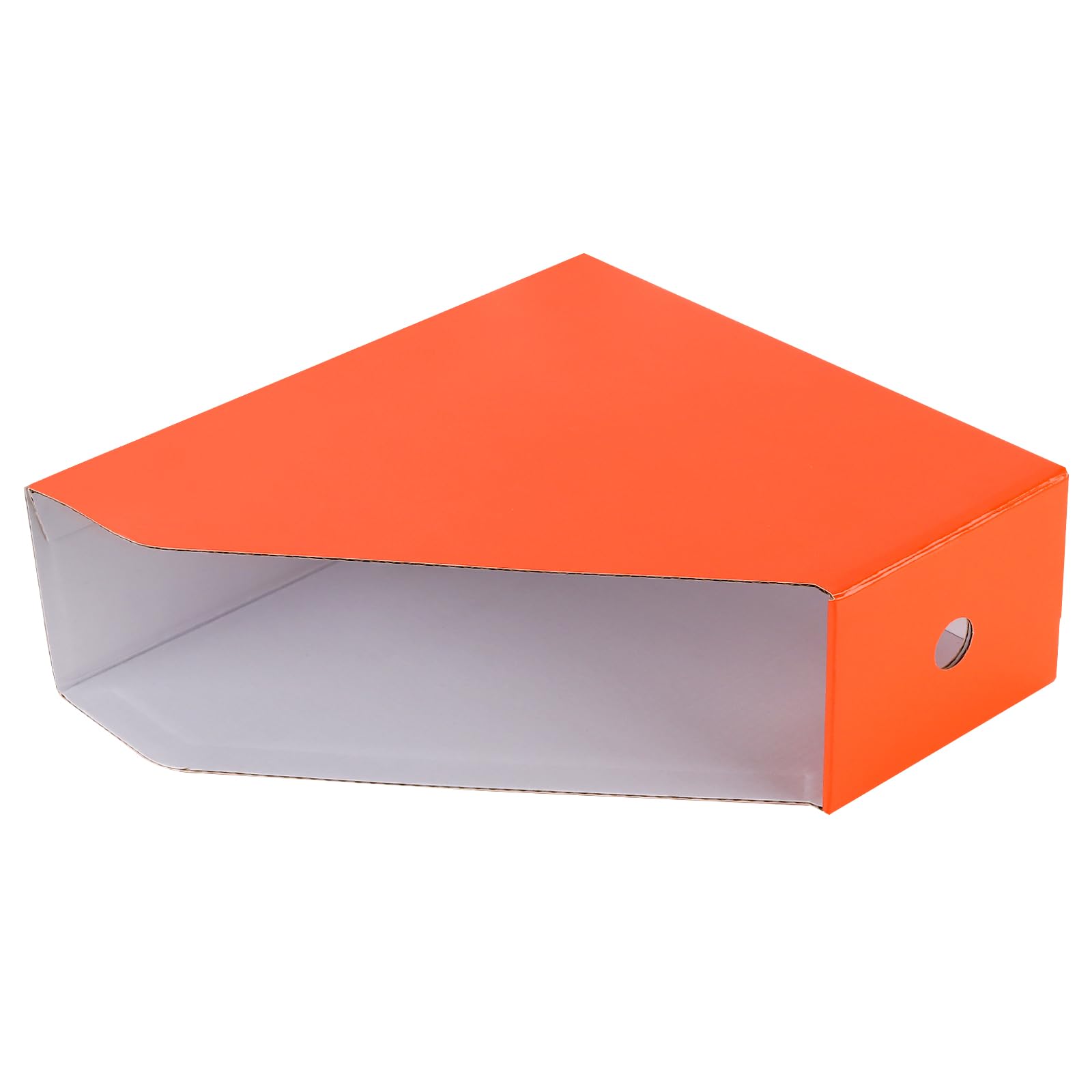 15 sztuk segregatorów stojących A4, 26 x 27 x 9 cm, segregator na czasopisma, kolorowy karton, 5 kolorów, do biura, domu, niebieski, zielony, żółty, biały, pomarańczowy