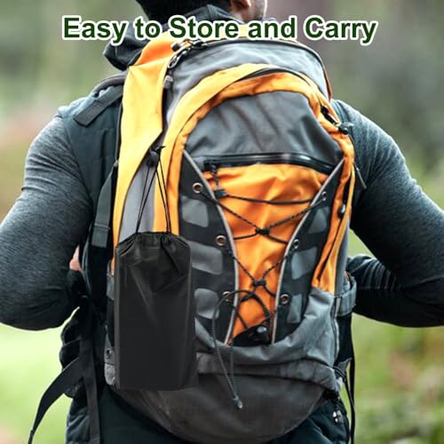 EXIN DEHCEN 14 Placas Paravientos para Cocina de Camping, Parabrisas Plegable y Portátil, Camping Parrillas Paneles de Viento con Bolsa, Parabrisas Plegable para Camping, Barbacoa, Pícnic - imagen 5