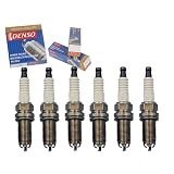 6 pc DENSO 3491 FK20HBR8 Iridium Long Life Spark Plugs