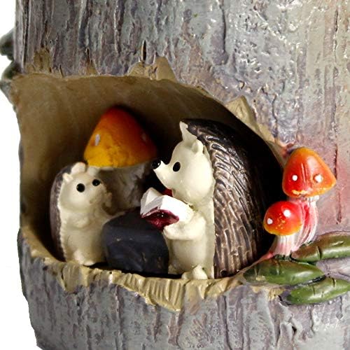 FunnyGoo Succulent Planter Pots Flower Plant Pots Bonsai Pots with Cute Animals for Office Balcony and Garden (Hedgehog)
