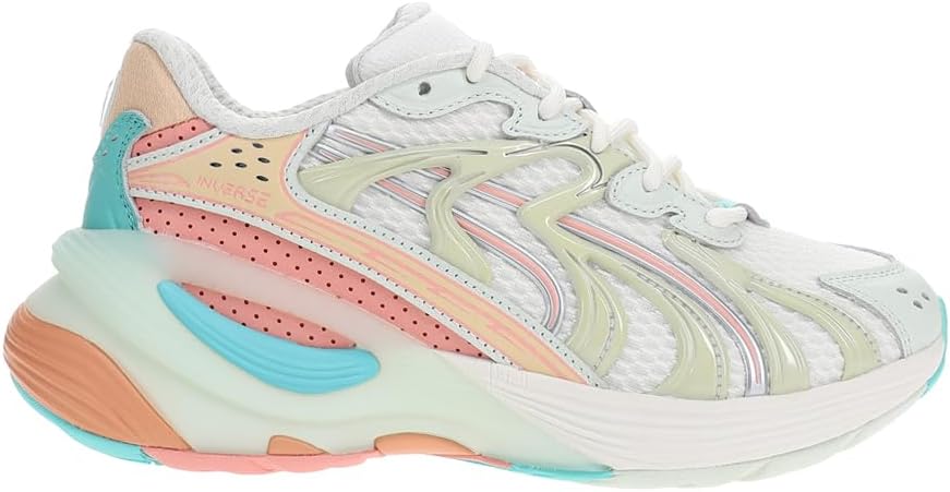 PUMA Womens Inverse Premium Lace Up Sneakers Shoes Casual - Grey