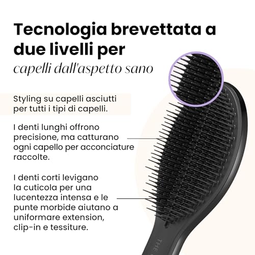 Tangle Teezer The Ultimate Styler Jet Black spazzola per capelli per tutti i tipi di capelli 1 pz - 2