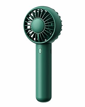 Gaiatop Mini Portable Fan, Powerful Hand Fan Cute Design 3 Speed Personal Small Desk Fan with Base, Lightweight Rechargeable USB Handheld Fan for Girl, Women, Men, Indoor, Outdoor - image, photos