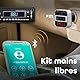 TnB Bluetooth FM Transmitter Auto, FM Transmitter Auto, Zigarettenanzünder-Ladegerät, Bluetooth-Adapter für Auto, Freisprecheinrichtung für Telefonanrufe - Schwarz