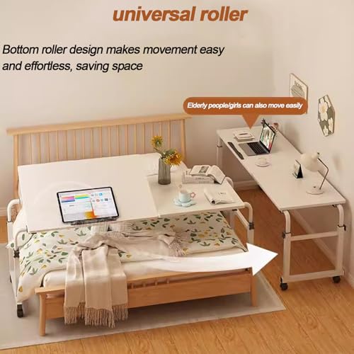 Plateau de table de lit ajustable pour manger et travailler assis - 3