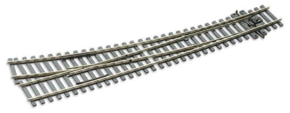 Peco SL-E186 HO Right Hand Code 75 Electrofrog Double Curved Turnout S by PECO