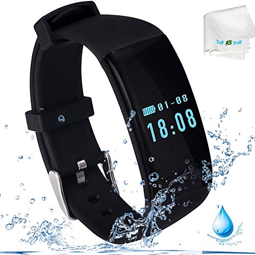Fitness Tracker Heart Rate Monitor Activity Tracker Health Exercise Watch Smart Bracelet Bluetooth