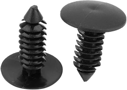 Miniatura 8 de Yosoo Universal Car 0.295 in agujero plástico puerta remache sujetador push clip negro 100pcs