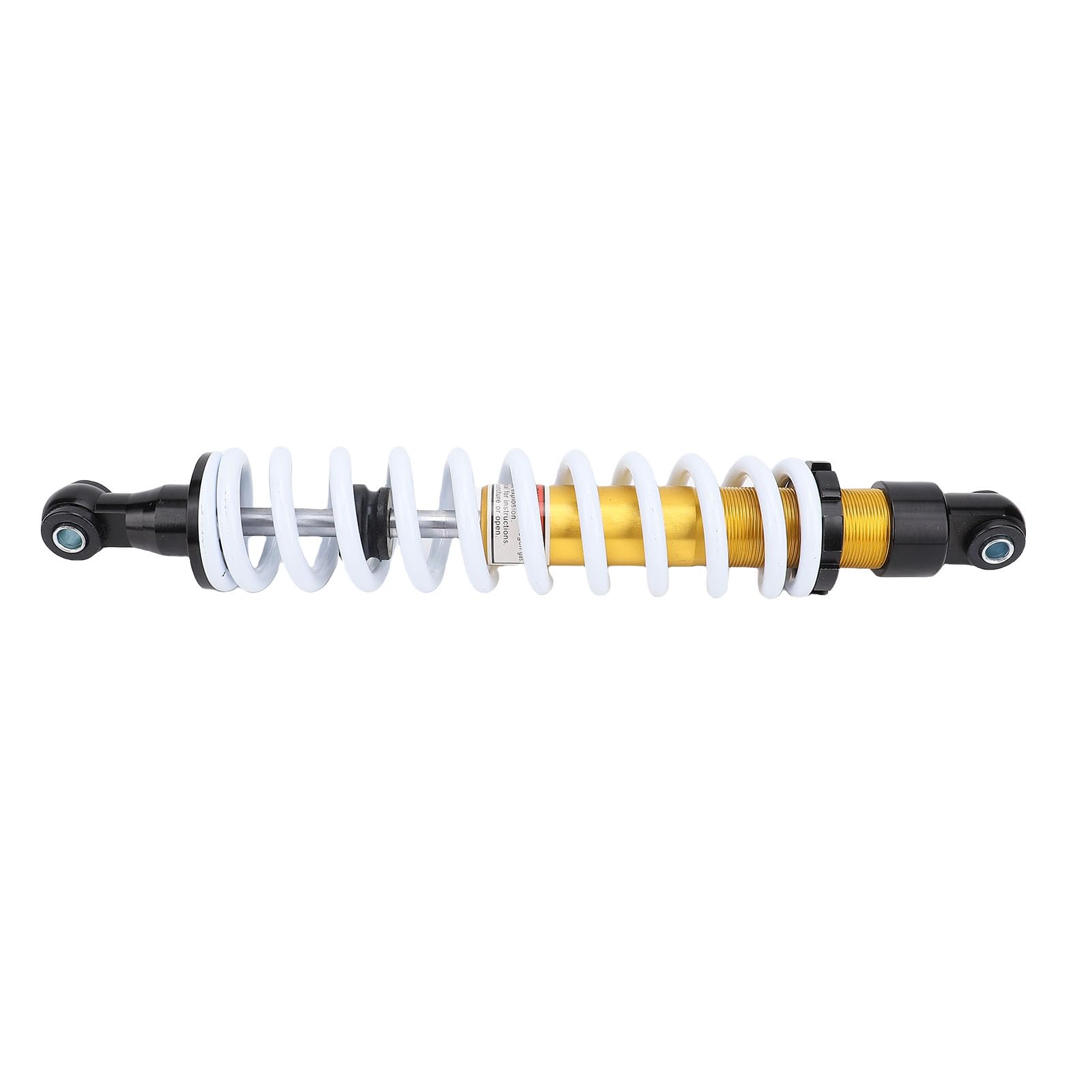 Agrandis d'amortisseur à Usage Lourd de 400 Mm Distance de 10 Mm de Diamètre Amortissement Réglable à Ressort pour Moto ATV UTV Quad Dirt Bike Go Kart Scooter