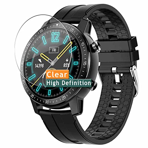 Vaxson 3-Pack Screen Protector, compatible with PHH S30 1.3" Smartwatch Smart Watch TPU Film Protectors Sticker [ Not Tempered Glass ]