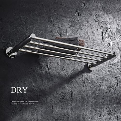 2-Tier-Hotel-Towel-Racks-for-Bathroom-Wall-Mounted-Towel-Shelf-30-Inch-Bathroom-Towel-Rack-Polished-Chrome