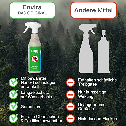 Milbenspray Envira Anti Milben-Spray 500 ml und 2 Liter