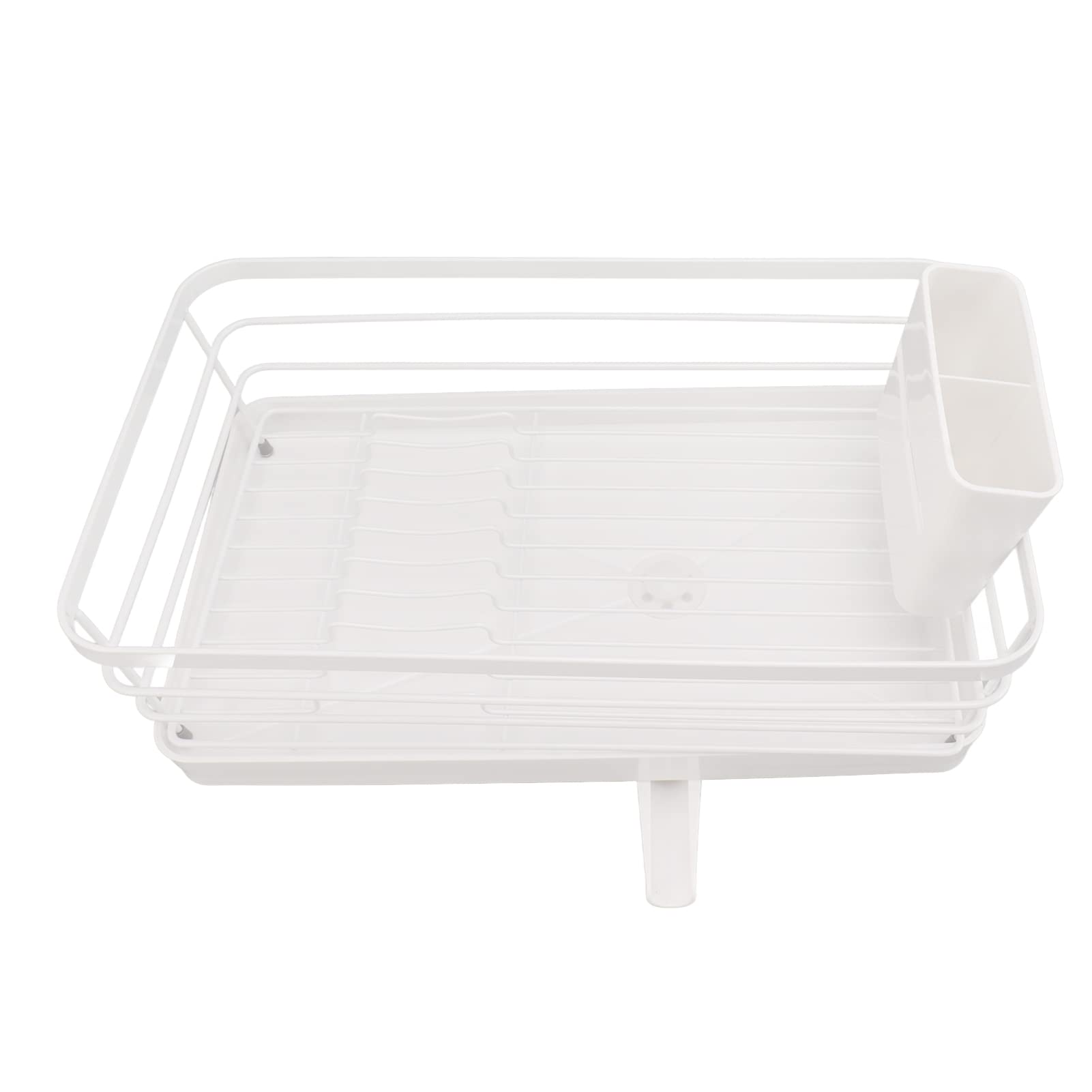 Küchengeräte, Küchenorganisation, Geschirrständer, Moderne, große Kapazität, rostbeständig, platzsparende Abtropfgestelle mit Abtropfschale für die Küchentheke (Klein)